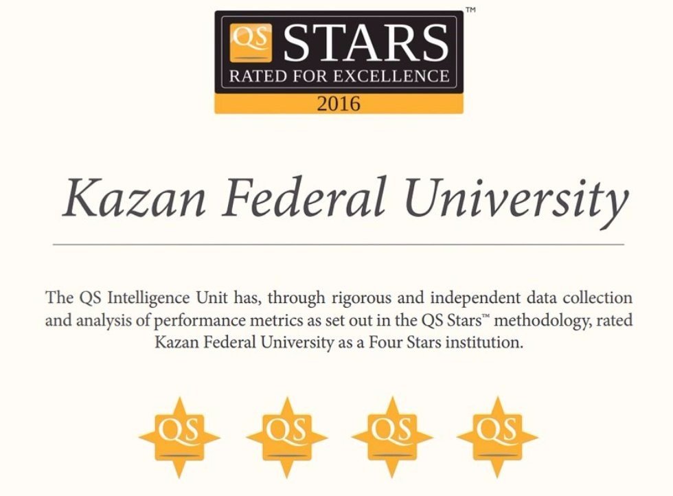 Kazan University Is Now a Four-Star Institution According to QS ,MIT, Nanyang Technological University, Seoul National University, Plekhanov University, RUDN University, Siberian Federal University, University of Huddersfield, University of South Florida, QS, rankings