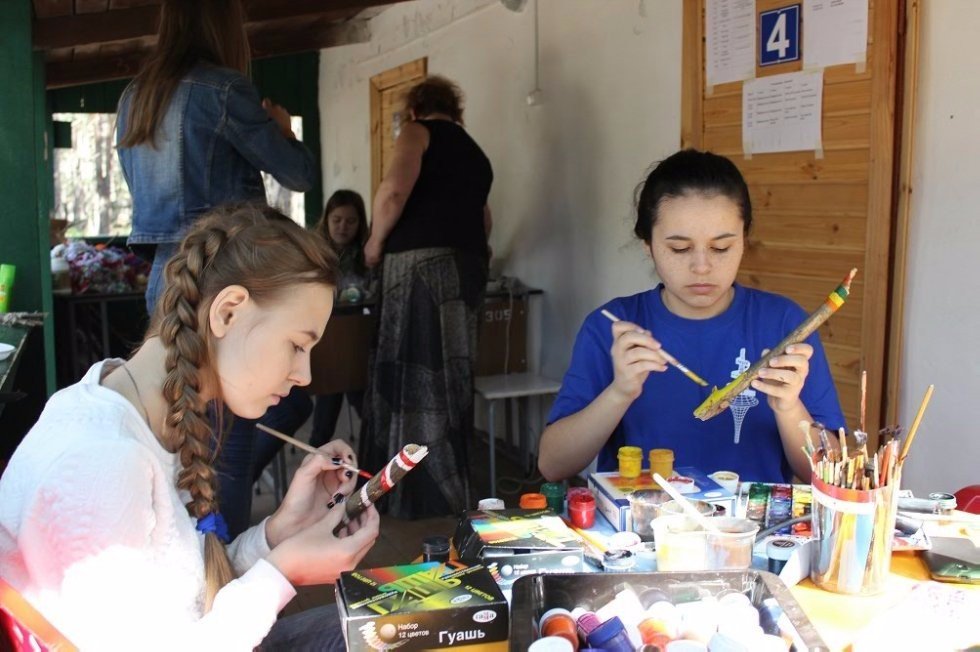 Торжественное открытие смены лагеря 'Буревестник' Торжественное открытие смены лагеря 'Буревестник'