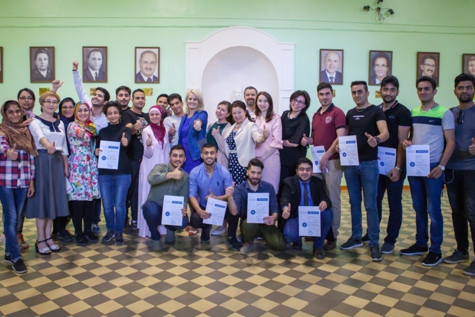 В Елабужском институте КФУ завершилось обучение студентов из Ирана