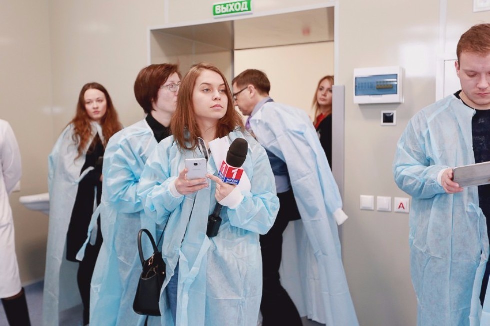 Rector Ilshat Gafurov Held a Media Tour Around Kazan University's Medical Cluster