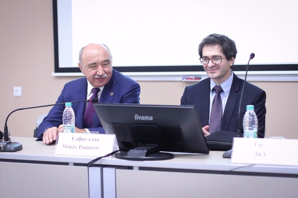 IMF Representative in Russia Gabriel Di Bella Visiting Kazan University