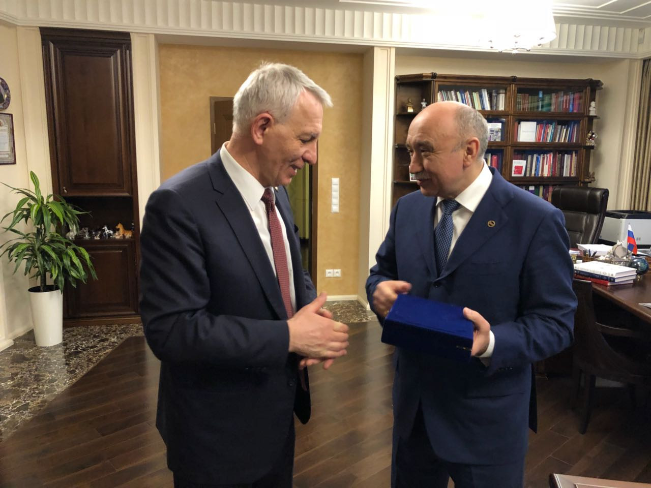 Rector Ilshat Gafurov Visited Almazov National Medical Research Center