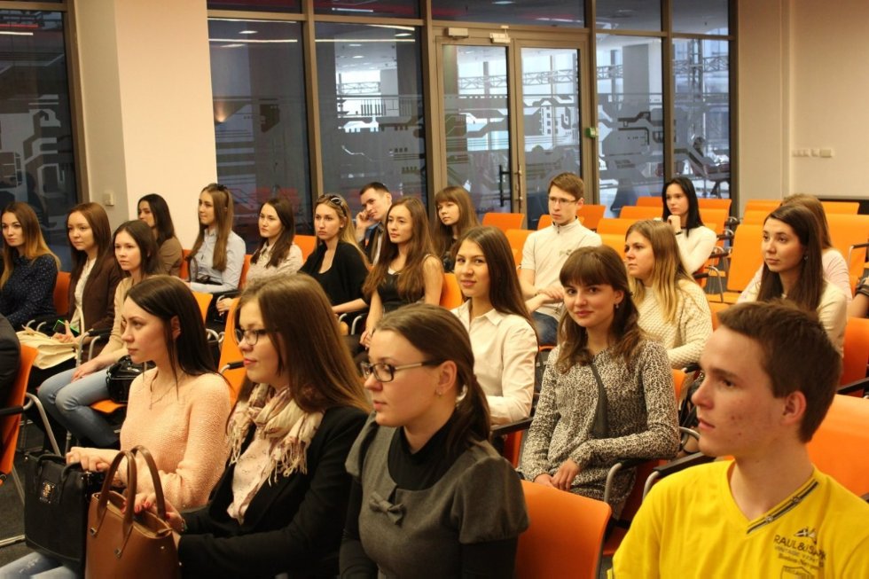 In seventeenth of March, 2015 third-year students of Finance Department, Institute of Management, Economy and Finance have visited IT-park.