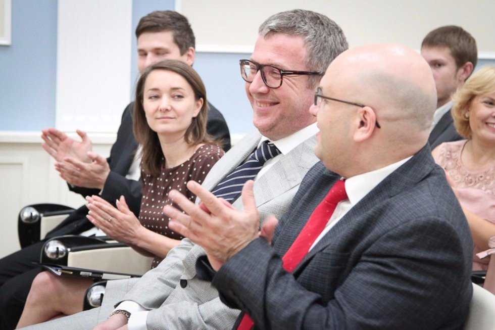 Winners of BP Russia Research Competition Awarded Certificates