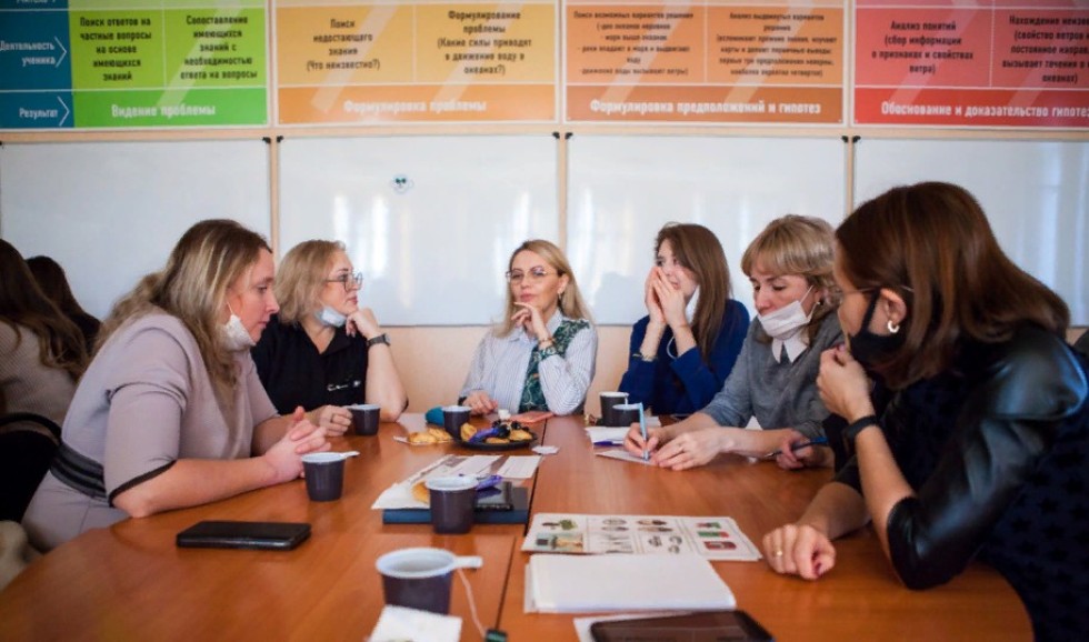 В Елабужском институте прошел квиз для преподавателей и сотрудников ЕИ КФУ и ОШ 'Университетская', посвященный Дню учителя В Елабужском институте прошел квиз для преподавателей и сотрудников ЕИ КФУ и ОШ 'Университетская', посвященный Дню учителя