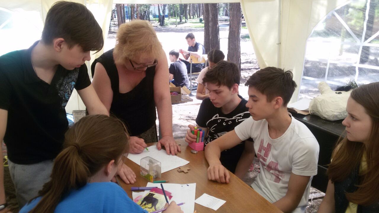 Лагерь 'Буревестник' продолжает работу Лагерь 'Буревестник' продолжает работу