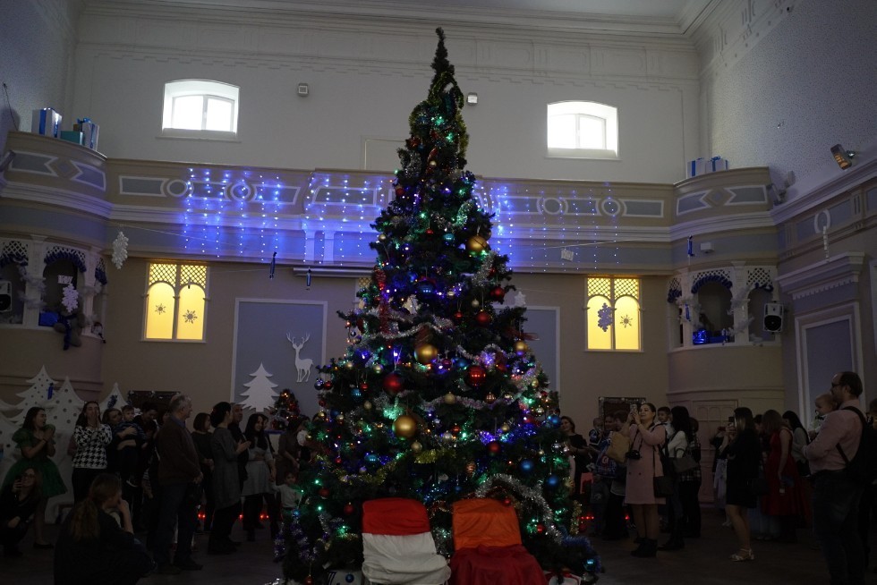 Kazan Federal University holds New Year celebrations for employees' kids ,IPE, New Year