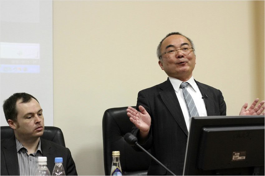 A Meeting with an Eminent Scientist from Japan, Professor Kimitako Matsuzato﻿