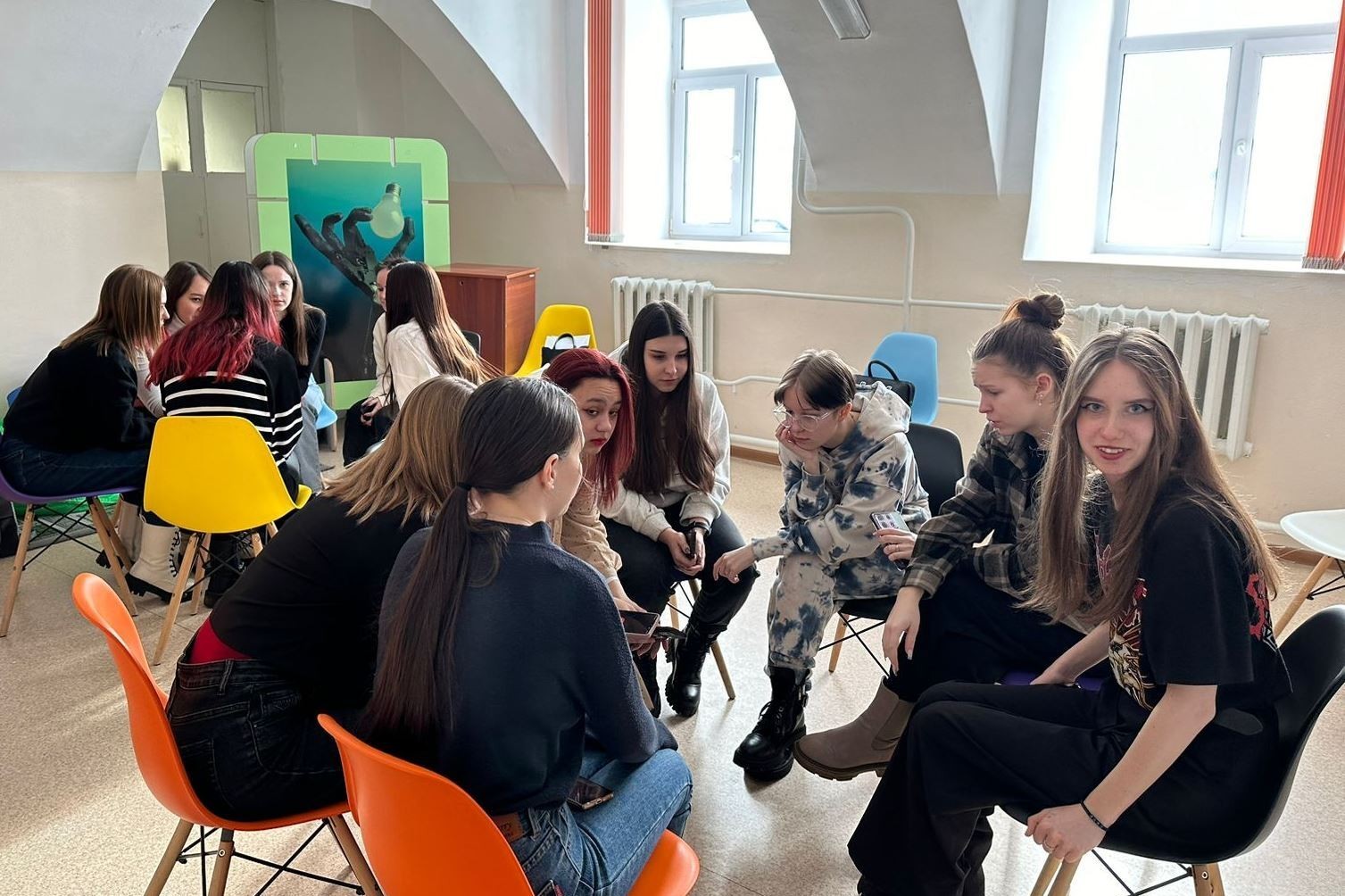 Студенты потренировались конструктивно разрешать конфликты Студенты потренировались конструктивно разрешать конфликты