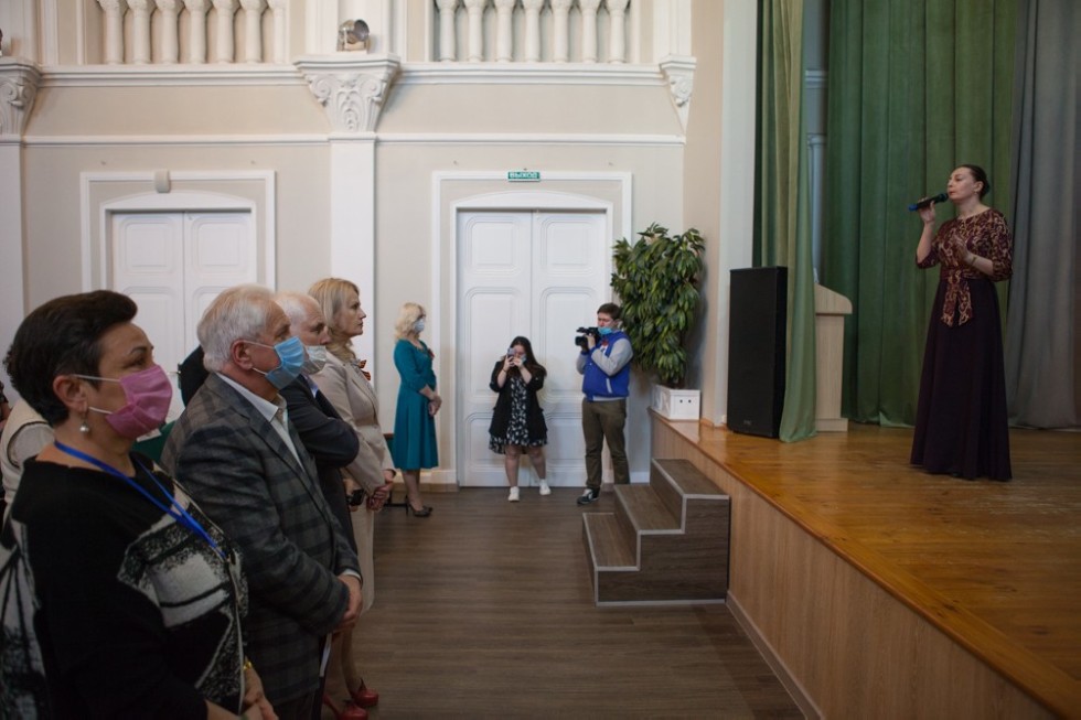 The Victory Day celebration took place at Elabuga Institute (branch) of Kazan (Volga region) Federal University