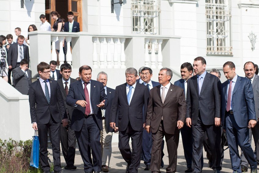 Mr. Akhmetzhan Yesimov, the Akim (Mayor) of Almaty, the Republic of Kazakhstan, visited KFU