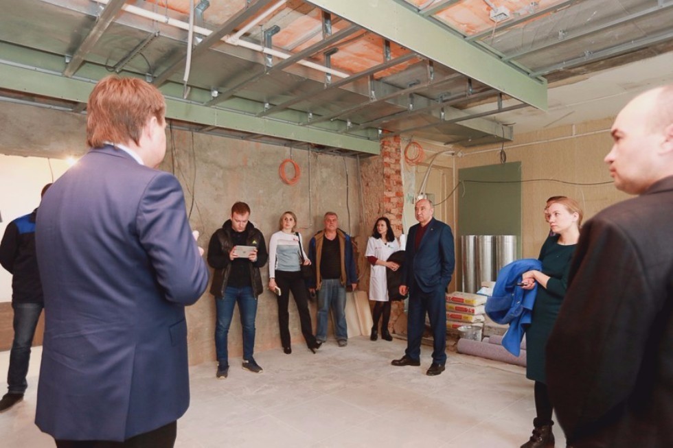 Rector Ilshat Gafurov Held a Media Tour Around Kazan University's Medical Cluster