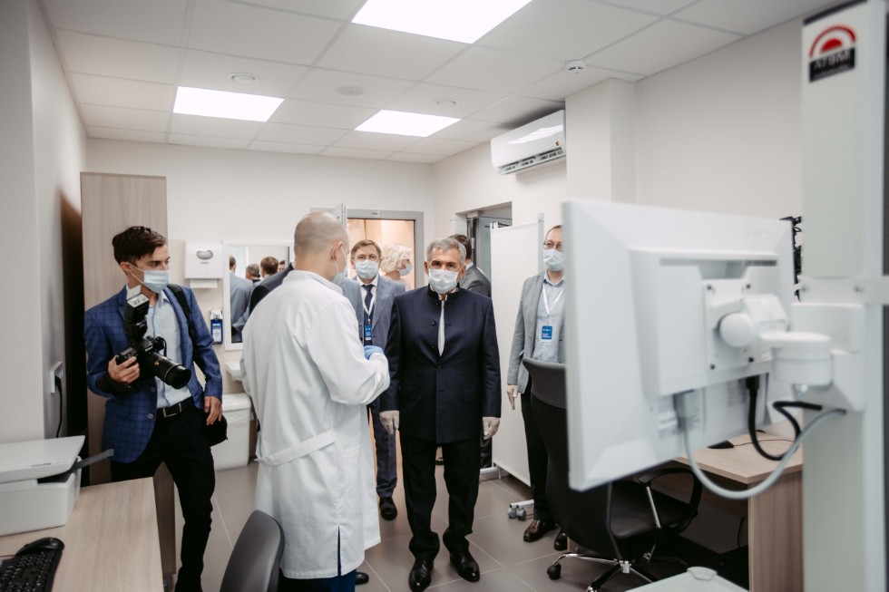 Center for Precision and Regenerative Medicine toured by President of Tatarstan Rustam Minnikhanov ,President of Tatarstan, RCCPRM, IFMB