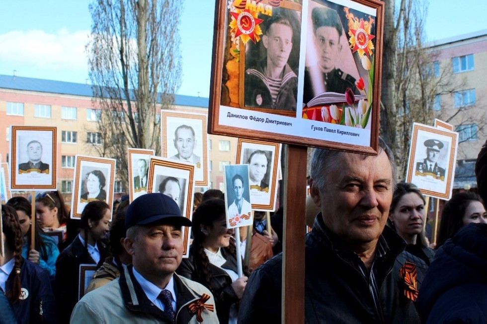 Victory Day was solemnly celebrated at Elabuga Institute of KFU