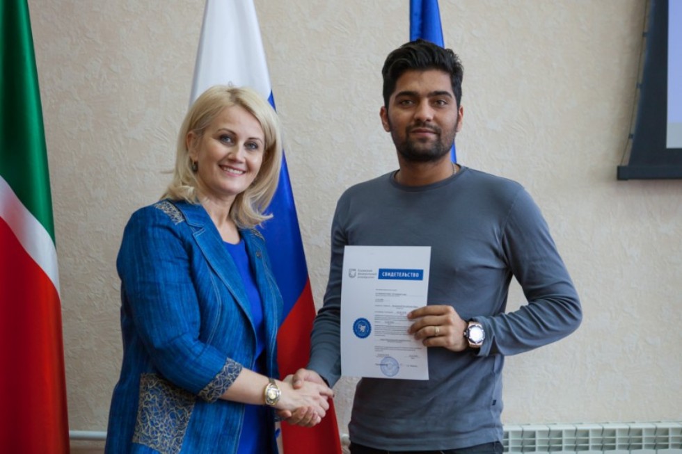 В Елабужском институте КФУ завершилось обучение студентов из Ирана В Елабужском институте КФУ завершилось обучение студентов из Ирана