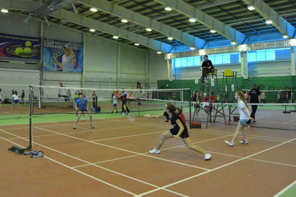 Студенты Елабужского института - судьи на Кубке РТ по бадминтону Студенты Елабужского института - судьи на Кубке РТ по бадминтону