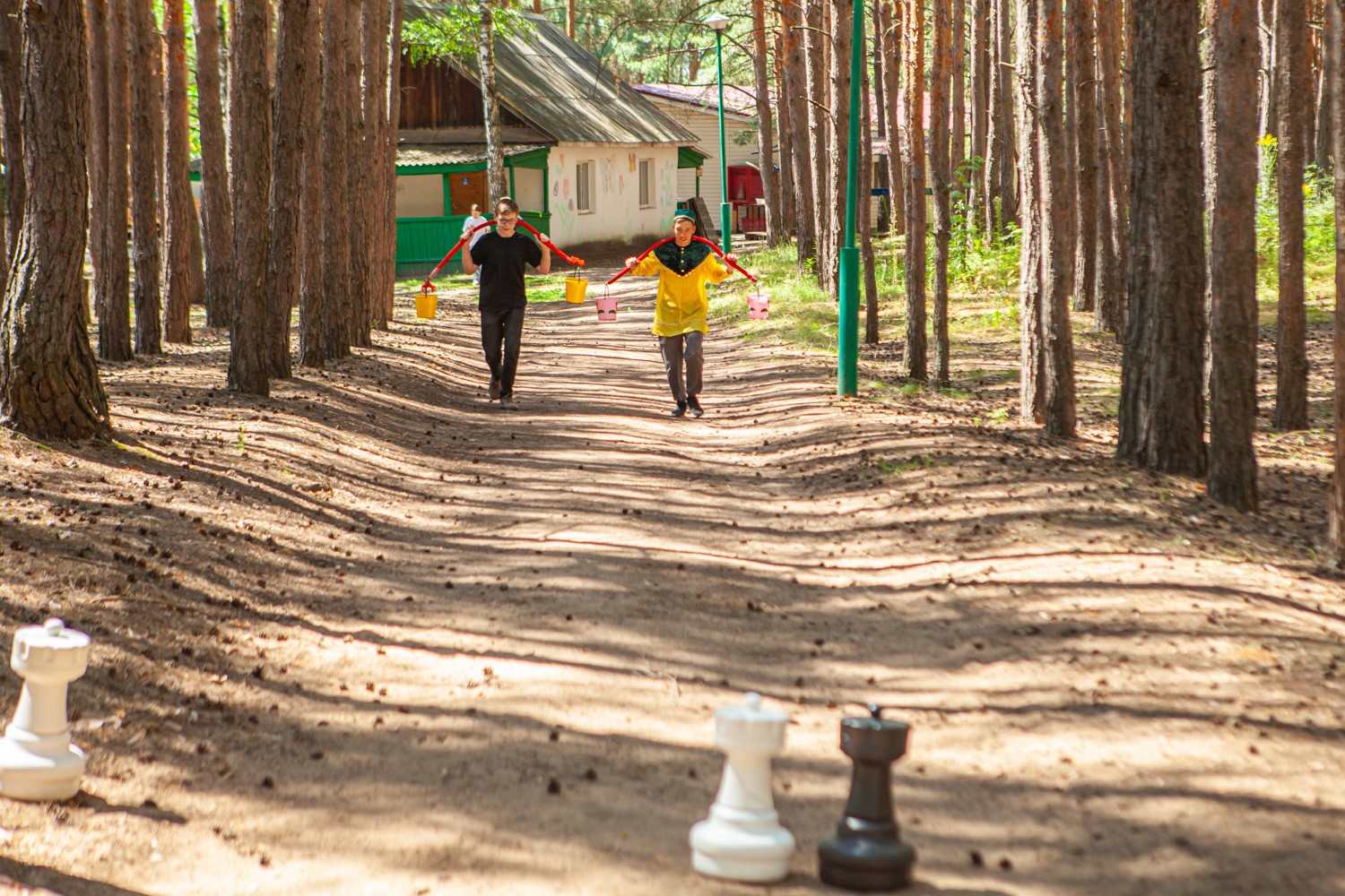 'Сабантуй' в 'Буревестнике': школьники из ЛНР познакомились с традициями Татарстана 'Сабантуй' в 'Буревестнике': школьники из ЛНР познакомились с традициями Татарстана