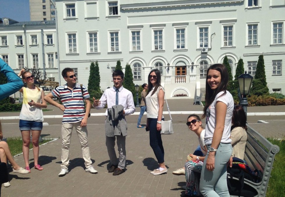 Students of The Institute of Management, Economics and Finance accepted on a visit colleagues from MIIT