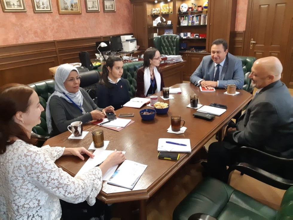 Алжирская делегация в КФУ Алжирская делегация в КФУ