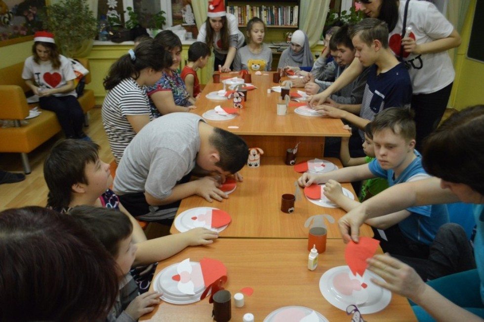 Мастер-класс от студентов для ребят 'Астры' Мастер-класс от студентов для ребят 'Астры'