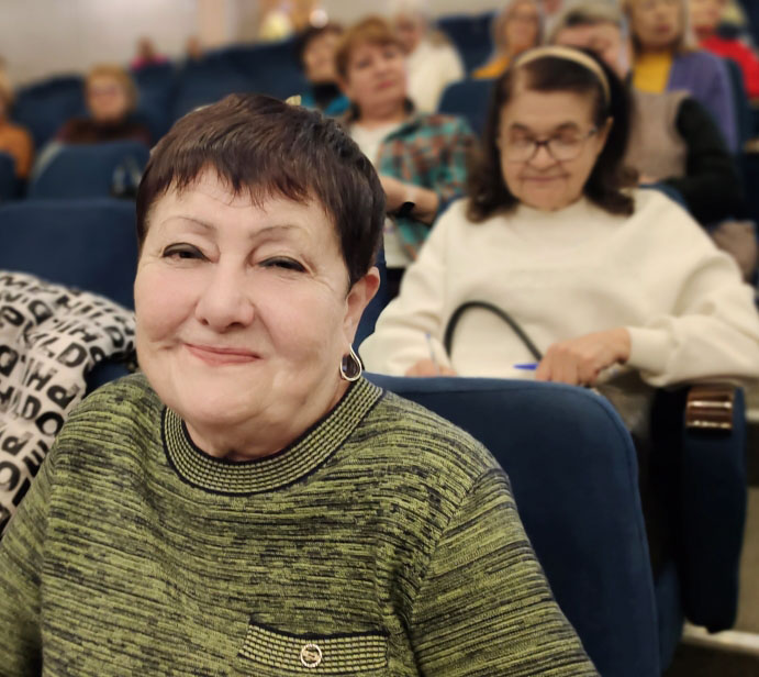 Для слушателей УТВ состоялась лекция профессора Лии Ефимовны Бушканец Для слушателей УТВ состоялась лекция профессора Лии Ефимовны Бушканец