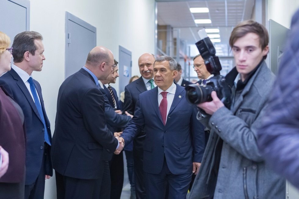 President of Tatarstan Visited Naberezhnye Chelny Institute, Rector Gafurov Present at Discussions of Two Institute Roadmaps