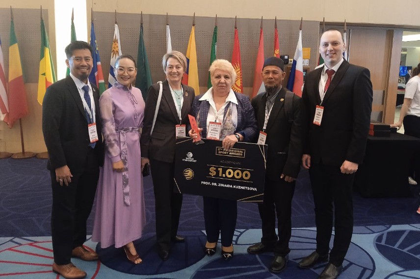 Scientists of Elabuga Institute of KFU spoke at the International Forum on Ethnosport