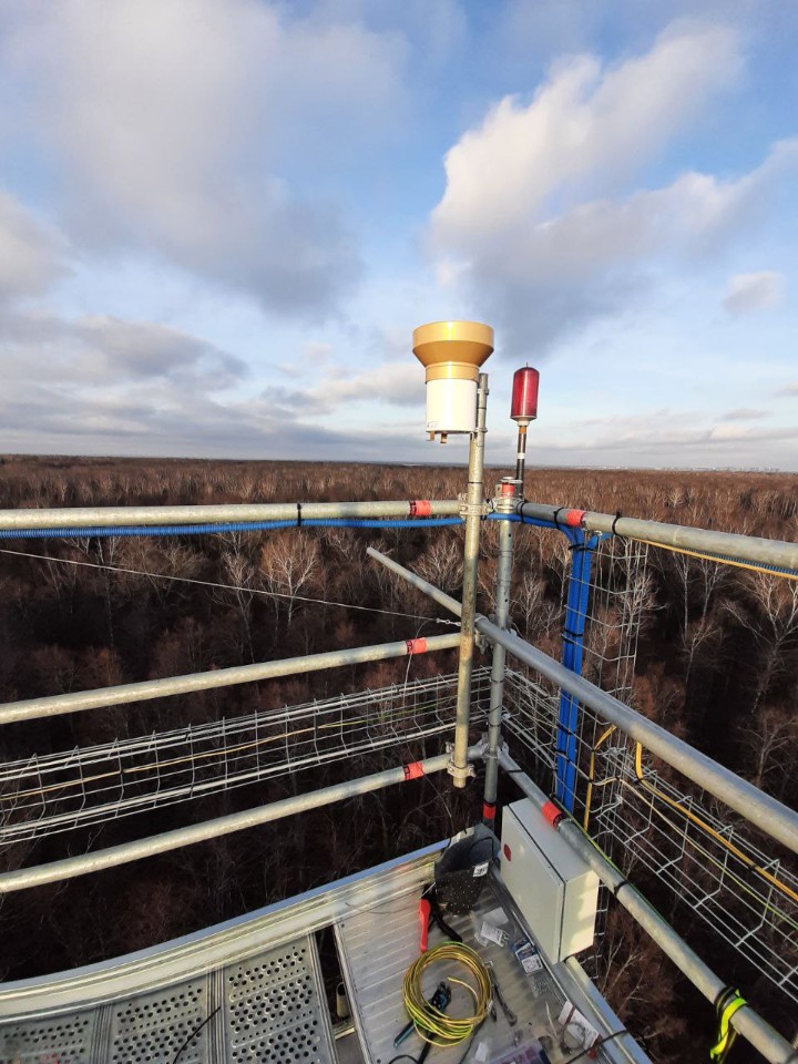 Начаты непрерывные наблюдения на лесном участке полигона 'Карбон-Поволжье'. Начаты непрерывные наблюдения на лесном участке полигона 'Карбон-Поволжье'.