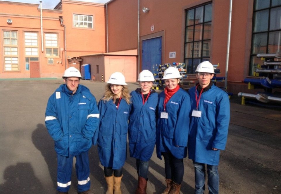 KFU students attended master-class in the largest oil service company 'Schlumberger' ,
