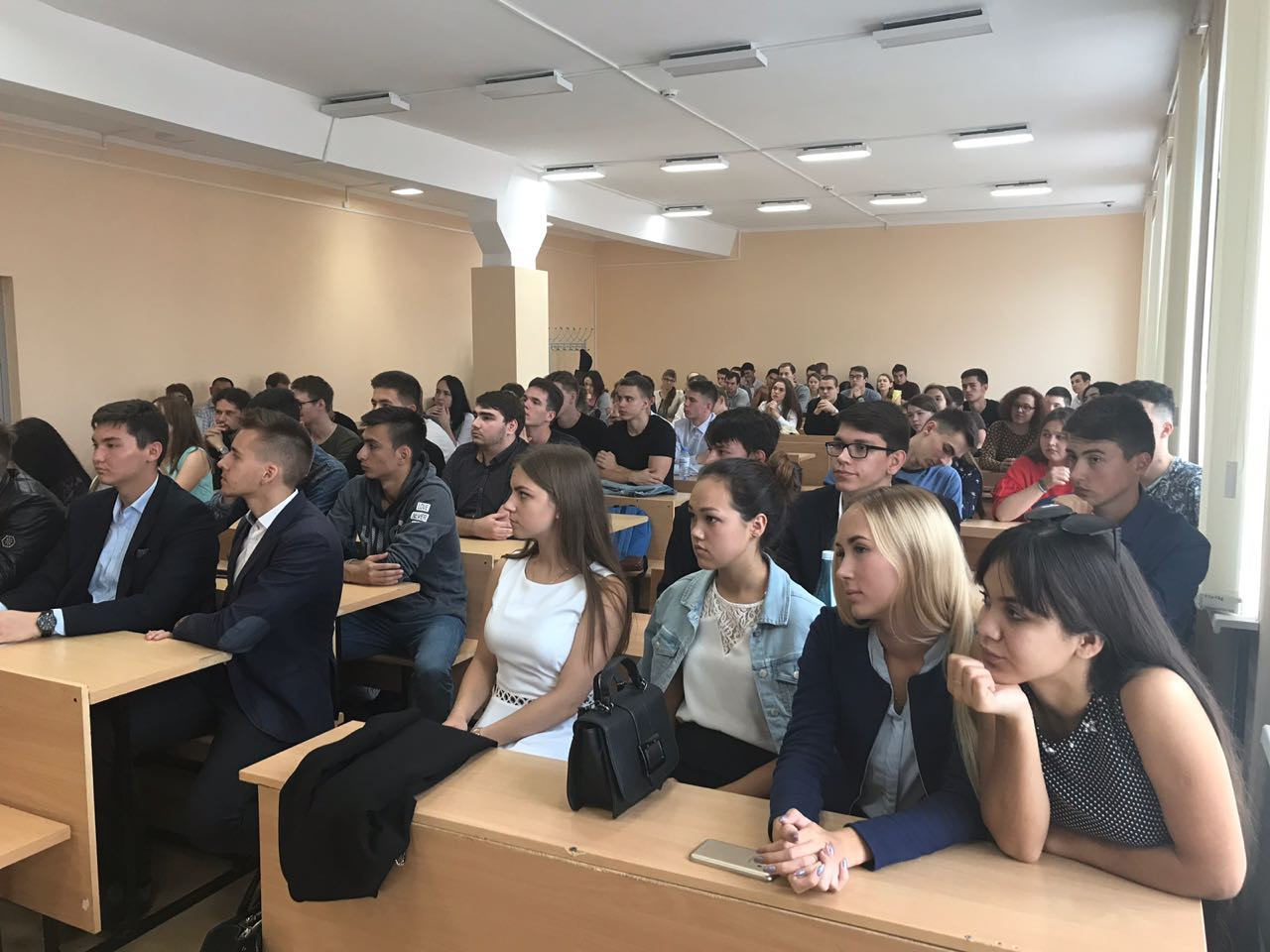 Первое собрание первого курса Инженерного института Первое собрание первого курса Инженерного института