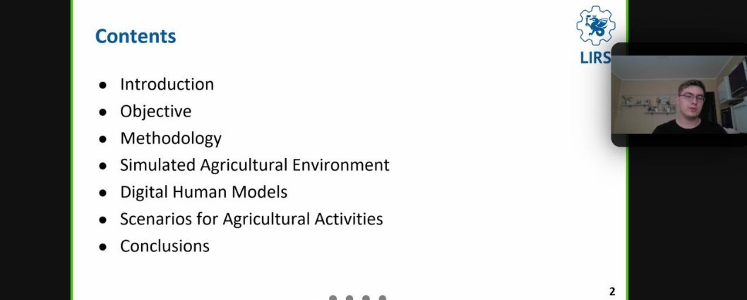 Students from Intelligent Robotics Department made presentations at ADOP 2025 international conference Students from Intelligent Robotics Department made presentations at ADOP 2025 international conference