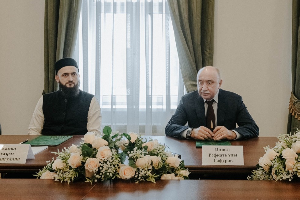 Memorandum of cooperation signed with Spiritual Directorate of Muslims of Tatarstan ,Spiritual Directorate of Muslims