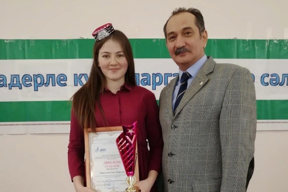 Студентка Елабужского института КФУ - победитель конкурса 'Ана теле' Студентка Елабужского института КФУ - победитель конкурса 'Ана теле'