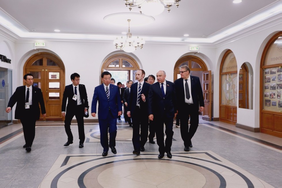 Minister of Education, Culture, Sports, Science and Technology of Japan Visited Kazan University