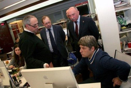 KFU Rector visited Russian Newspaper