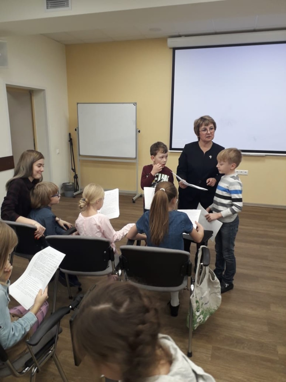 В детском театре КФУ 'Радуга' начались репетиции новогоднего спектакля о Буратино В детском театре КФУ 'Радуга' начались репетиции новогоднего спектакля о Буратино