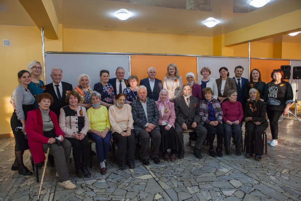 The Victory Day celebration took place at Elabuga Institute (branch) of Kazan (Volga region) Federal University