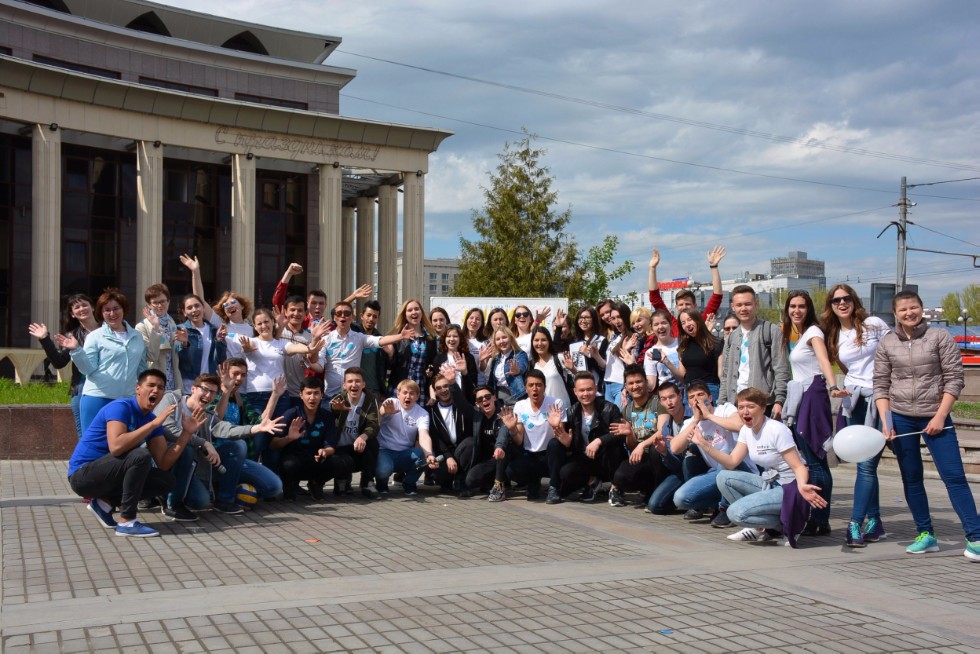 Annual action 'Breathe freely' held in Leo Tolstoy Institute of Philology and Intercultural Communication ,Annual action 'Breathe freely' held in Leo Tolstoy Institute of Philology and Intercultural Communication