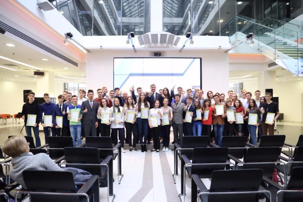 Matriculated Students were awarded Tatarstan Government Grants ,Robotics, Higher Institute of ITIS, IT-Park