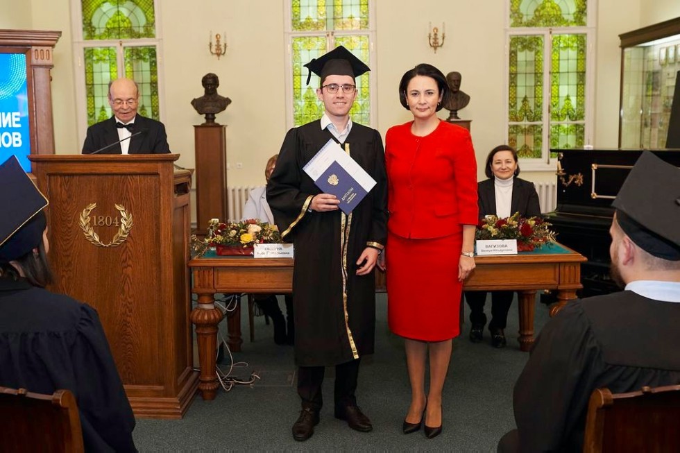 AWARD OF DIPLOMAS TO GRADUATES OF MASTER'S PROGRAMS