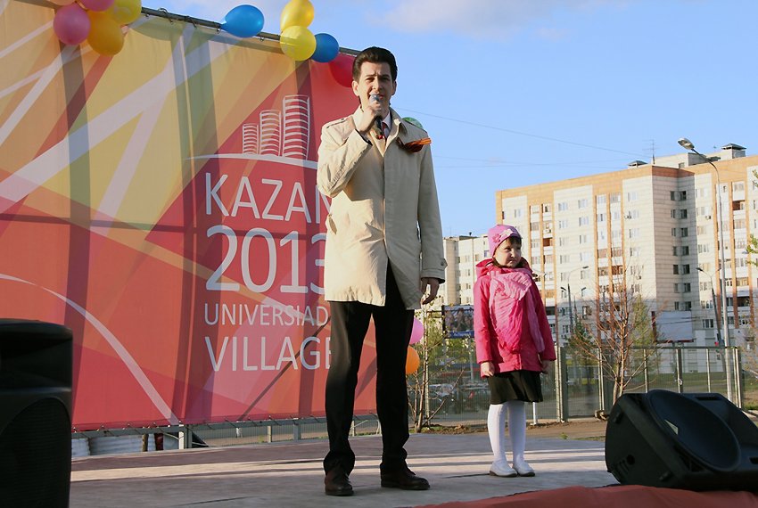 Празднование Дня Победы в Деревне Универсиады Празднование Дня Победы в Деревне Универсиады