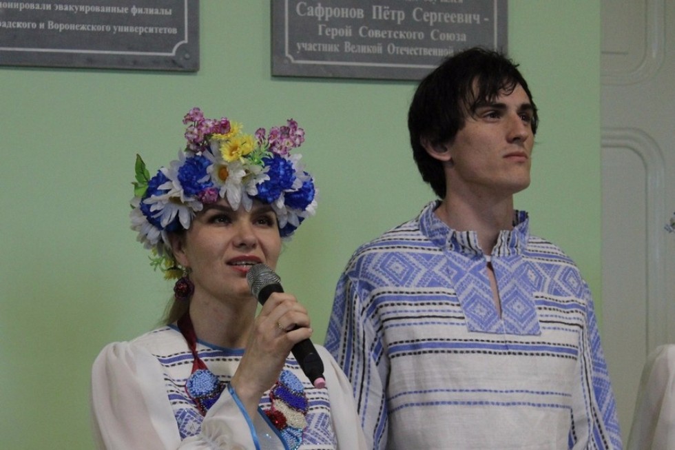 Students of the Elabuga Institute of KFU take part in the International Run dedicated to the Victory Day