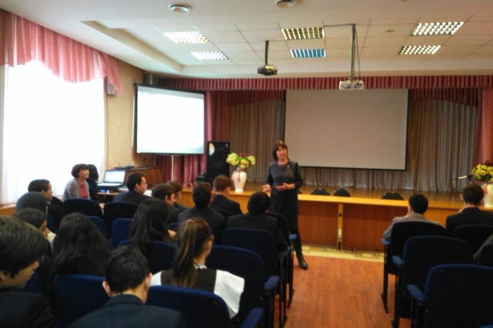 Профориентационная встреча в елабужской гимназии №1 Профориентационная встреча в елабужской гимназии №1