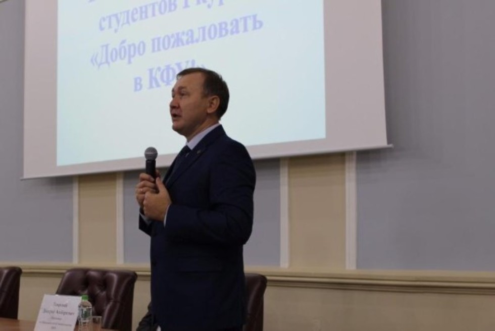 Students celebrate Knowledge Day at Kazan Federal University ,First-year students