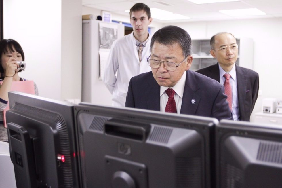 President of Kanazawa University Pays a Return Visit