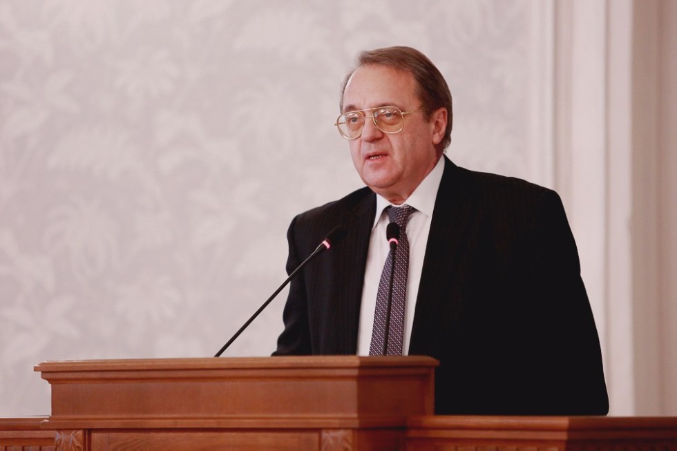 Deputy Minister of Foreign Affairs Mikhail Bogdanov Spoke about Russia's Middle East Policy Deputy Minister of Foreign Affairs Mikhail Bogdanov Spoke about Russia's Middle East Policy