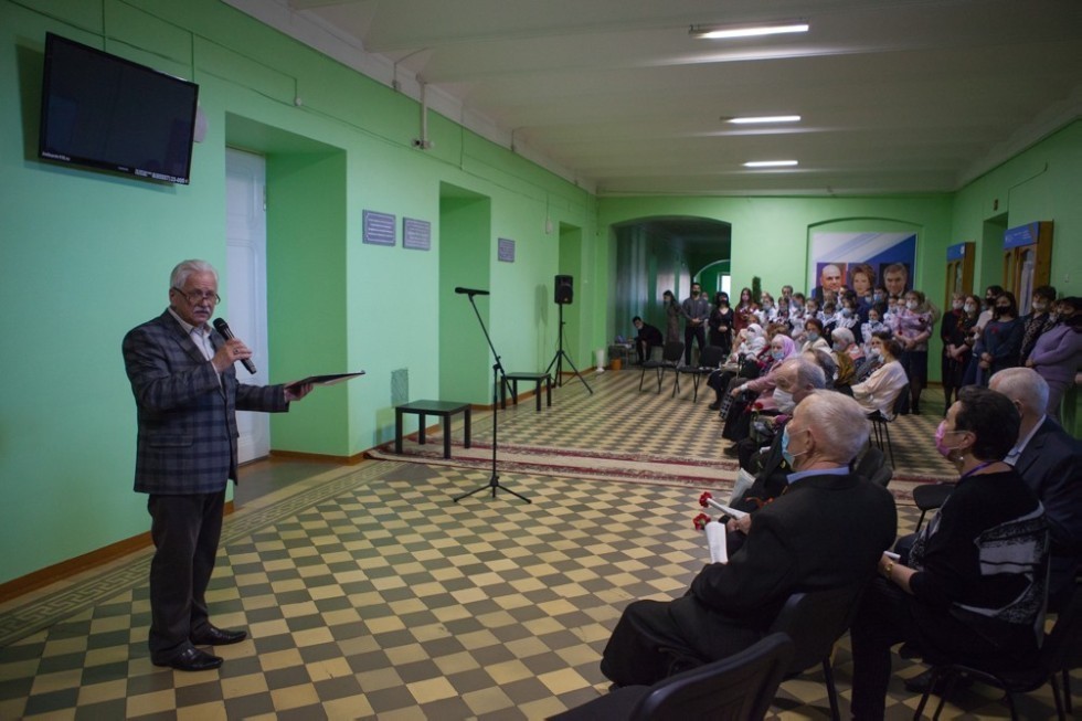 The celebration of the Victory day took place at Elabuga Institute of KFU