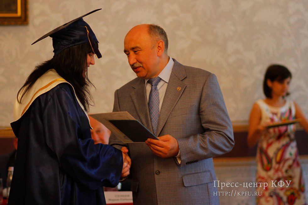 Congratulations to graduates of the anniversary year of MBA Program in KFU