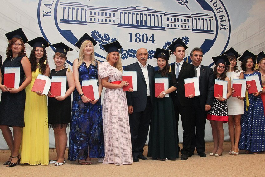 Diplomas presented to KFU exemplary graduates