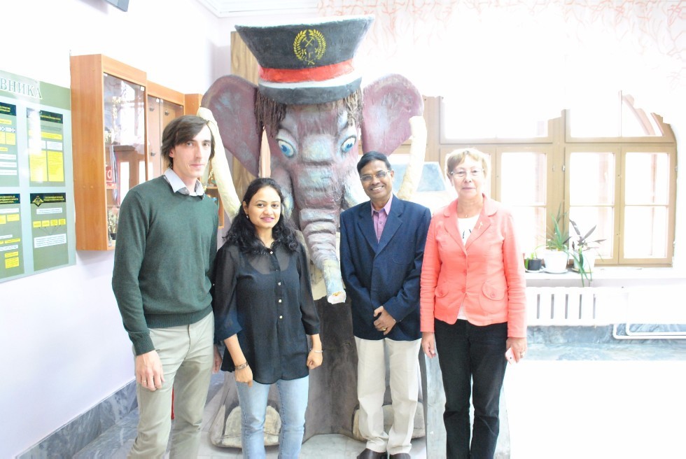 Scientists from India visited the Institute of Geology and Petroleum Technologies of the KFU ,Professor Nimisha Vedanti